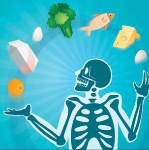 Alimentación para osteoporosis